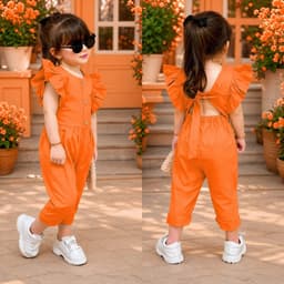 جامسوث فاخر (صالوباث فراشة ) لبسة بنات صيفية أنيقة 🌸 3