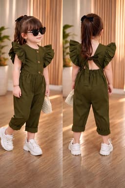 جامسوث فاخر (صالوباث فراشة ) لبسة بنات صيفية أنيقة 🌸 5