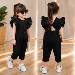 جامسوث فاخر (صالوباث فراشة ) لبسة بنات صيفية أنيقة 🌸 8